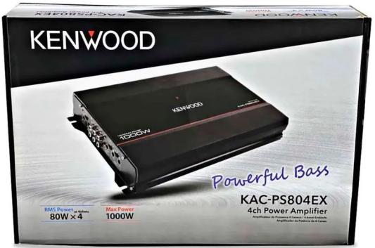 Усилитель автомобильный Kenwood KAC-PS804EX четырехканальный