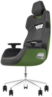 Кресло для геймеров Thermaltake Argent E700 Gaming чёрный зеленый