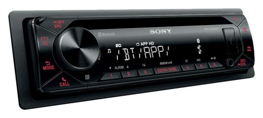 Автомагнитола CD Sony MEX-N4300BT 1DIN 4x55Вт