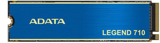 Твердотельный накопитель SSD M.2 2 Tb ADATA Legend 710 Read 2400Mb/s Write 1800Mb/s 3D NAND ALEG-710-2TCS