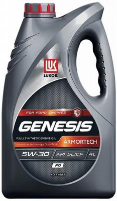 Cинтетическое моторное масло LUKOIL Genesis Armortech FD 5W30 4 л