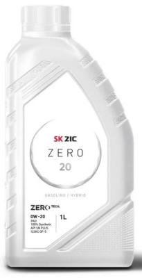 Cинтетическое моторное масло ZIC Zero 20 0W20 1 л