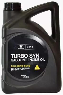 Cинтетическое моторное масло Hyundai Turbo SYN 5W30 4 л