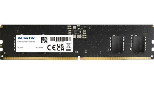 Оперативная память для компьютера 16Gb (1x16Gb) PC5-44800 5600MHz DDR5 UDIMM Unbuffered CL46 A-Data AD5U560016G-S