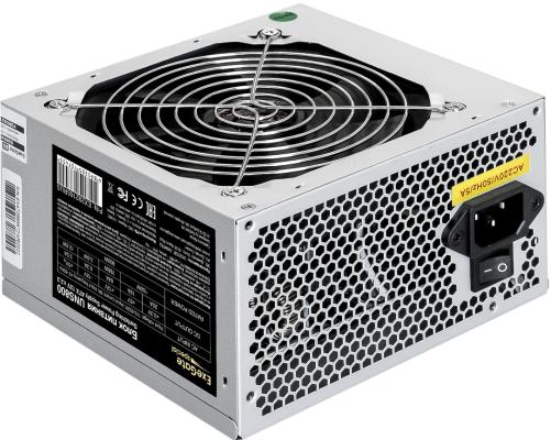 Блок питания 800W ExeGate UNS800 (ATX, 12cm fan, 24pin, 2x(4+4)pin, 2xPCI-E, 5xSATA, 3xIDE, кабель 220V с защитой от выдергивания)