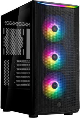 G41FA512ZBG0020 High airflow ATX mid-tower chassis with dual radiator support and ARGB lighting High airflow ATX mid-tower chassis with dual radiator support and ARGB lighting
