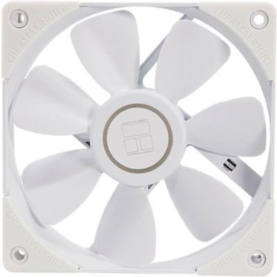 Вентилятор Thermalright TL-R12-W, 120x120x25 мм, 1500 об/мин, 23 дБА, PWM, белый