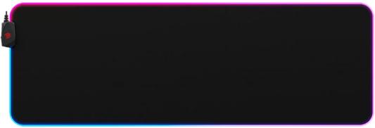 Игровой коврик для мыши Mad Catz S.U.R.F. RGB чёрный (900 x 300 x 4 мм, RGB подсветка, натуральная резина, ткань)