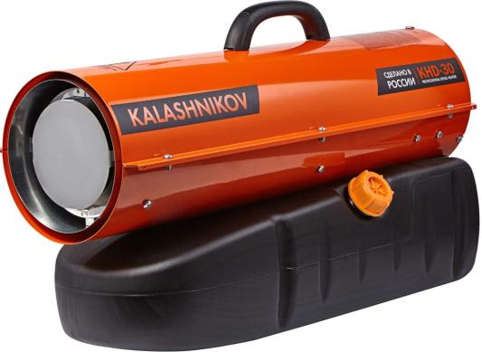 Тепловая пушка Калашников KHD-30 30000 Вт ручка для переноски режим «без нагрева» оранжевый