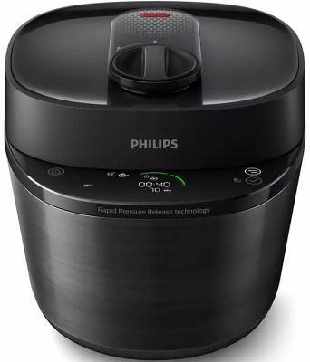 Мультиварка-скороварка Philips HD2151/40 черный 1000 Вт 5 л