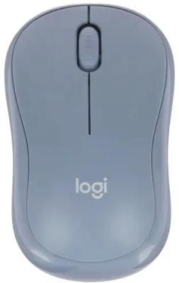 Мышь беспроводная Logitech M221 голубой USB + радиоканал