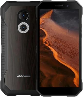 Doogee S61 Pro Wood Grain, 6'' 720x1440, 4x2.3ГГц + 4x1.8ГГц, 8 Core, 8GB RAM, 128GB, up to 512GB flash, 48 МП + 20 МП/16Mpix, 2 Sim, 2G, 3G, LTE, BT v5.0, Wi-Fi, NFC, GPS, Type-C, 5180mAh, Android 12, 266 г, 167,4 ммx81.4 ммx14,6 мм