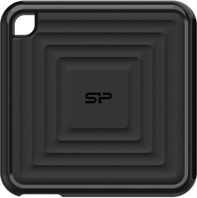 Твердотельный диск 2TB Silicon Power PC60, External, USB 3.2 Type-C [R/W - 540/500 MB/s] черный