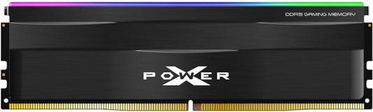 Оперативная память для компьютера 16Gb (1x16Gb) PC5-44800 5600MHz DDR5 DIMM CL40 Silicon Power XPower Zenith RGB SP016GXLWU560FSF