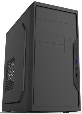 Foxline  FL-733R-FZ450R-U32C-PH mATX case, black, w/PSU 450W 12cm, w/2xUSB2.0, w/2xUSB3.0, w/1xType-C (USB2.0), w/2xcombo audio, w/pwr cord, w/o FAN