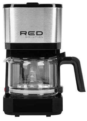 Кофеварка Red Solution RCM-M1528 черный/серебристый