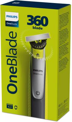 Триммер Philips OneBlade QP2730/20 черный/лайм