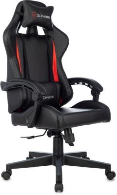 Кресло для геймеров Zombie GAME TETRA чёрный красный