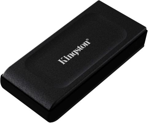 Внешний SSD диск 1.8" 2 Tb USB Type-C Kingston XS1000 черный SXS1000/2000G