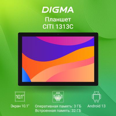 Планшет Digma CITI 1313C 10.1" 32Gb Gray Wi-Fi 3G Bluetooth LTE Android CS1273PL CS1273PL