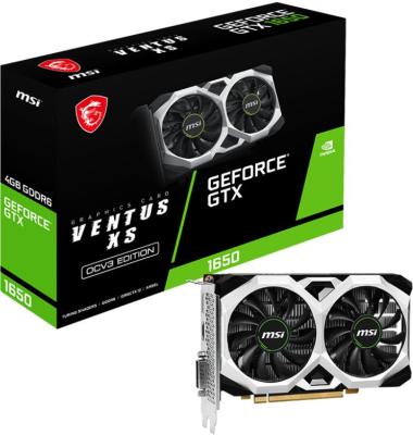 Видеокарта MSI GeForce GTX 1650 D6 VENTUS XS OCV3 PCI-E 4096Mb GDDR6 128 Bit Retail