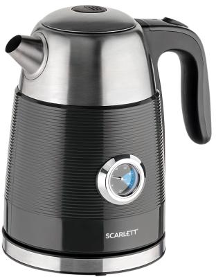 Чайник электрический Scarlett SC-EK21S102 2200 Вт графит 1.7 л металл