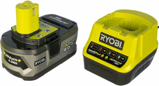 Набор аккумулятор и зарядное устройство ONE+ RC18120-140 для Ryobi Li-ion Подходит любому инструменту Ryobi 18В