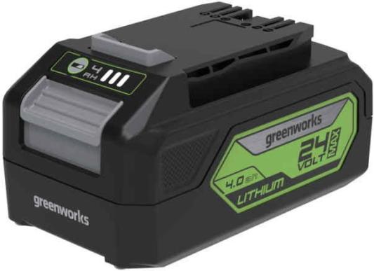 Аккумулятор G24B4II для GreenWorks Li-ion Совместимость со всеми устройствами из линейки 24V