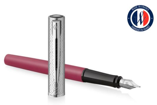 Ручка перьев. Waterman Graduate Allure Deluxe (2174470) розовый F сталь нержавеющая подар.кор.