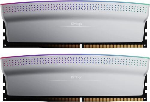Оперативная память для компьютера 32Gb (2x16Gb) PC4-25600 3200MHz DDR4 DIMM CL16 Kimtigo Z3 RGB KMKUAGF683200Z3-BD