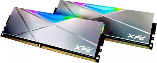 Оперативная память для компьютера 16Gb (2x8Gb) PC4-33000 4133MHz DDR4 DIMM CL19 ADATA XPG Spectrix D50 RGB AX4U41338G19J-DGM50X