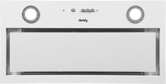 Вытяжка встраиваемая Domfy DM6036BB WG белый управление: кнопочное (1 мотор)