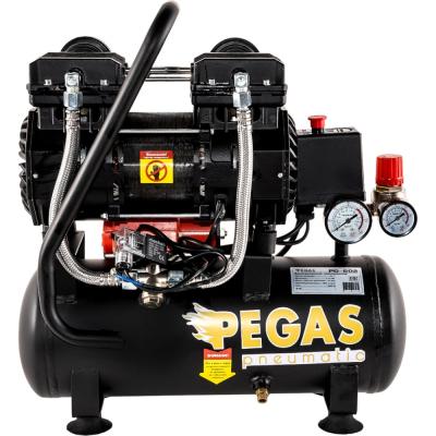 Pegas pneumatic малошумный компрессор PG-602 проф. серия безмасляный 6619