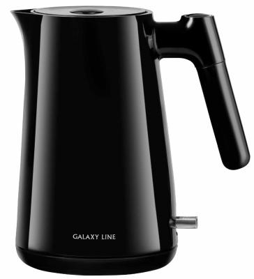 Чайник электрический GALAXY LINE GL0336 2200 Вт чёрный 1 л пластик