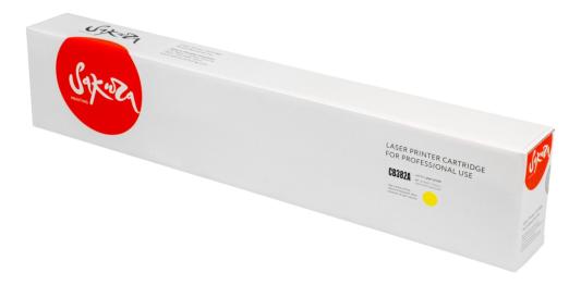 Картридж Sakura CB382A (823A) для HP LJ CP6015/LJ CM6030mfp/LJ 6040mfp, желтый, 21000 к.