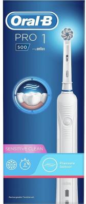 Зубная щётка Braun Oral-B Pro 500 белый