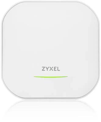 Точка доступа/ Zyxel NebulaFlex NWA220AX-6E Hybrid Access Point, WiFi 6, 802.11a/b/g/n/ac/ax (2.4 and 5 GHz), MU-MIMO, 4x4 antennas, up to 575+4800 Mbps, 1xLAN 2.5 GE, 1xLAN GE, PoE, 4G/5G protection