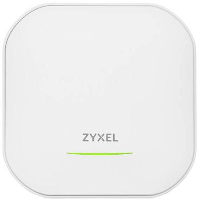 Точка доступа/ Zyxel NebulaFlex Pro WAX620D-6E Hybrid Access Point, WiFi 6, 802.11a/b/g/n/ac/ax (2.4 & 5 GHz), MU-MIMO, Dual Pattern 4x4 Antennas, Up to 575+4800 Mbps c, 1xLAN 2.5GE, 1xLAN GE, PoE, 4G/5G protection