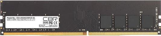 Оперативная память для компьютера 4Gb (1x4Gb) PC4-21300 2666MHz DDR4 DIMM CL19 CBR CD4-US04G26M19-01 CD4-US04G26M19-01