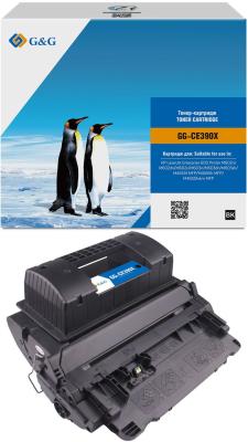 Картридж лазерный G&G GG-CE390X черный (24000стр.) для HP LJ Enterprise 600 M602n/M603n/M4555f MFP