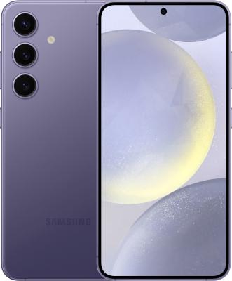 Смартфон Samsung SM-S921B Galaxy S24 5G 256Gb 8Gb фиолетовый моноблок 3G 4G 2Sim 6.2" 1080x2340 Android 14 50Mpix 802.11 a/b/g/n/ac/ax NFC GPS GSM900/1800 GSM1900 TouchSc Protect