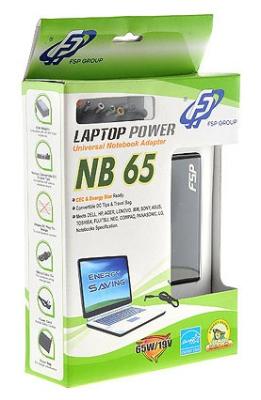 Универсальный адаптер для ноутбуков FSP NB 65