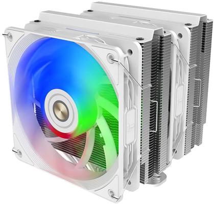 CPU COOLER N600W-DT-HY white TDP:250W
Product Dimension: 125 x 143 x 158mm
Heat Pipe: ?6mm x 6 pcs
Fan Dimension: 120x120x25mm
Voltage: DC 12V
Current: 0.24~0.48A
Fan Speed: 800~1800RPM±10%
Air Flow: 31.18~73.92CFM±10%
Air Pressure: 0.56~2.1mm/H2O±10%
No