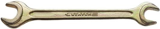 STAYER 9 x 11 мм, рожковый гаечный ключ (27038-09-11)