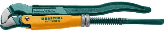 KRAFTOOL PANZER-S, №0, 1/2?, 240 мм, трубный ключ с изогнутыми губками (2733-05)