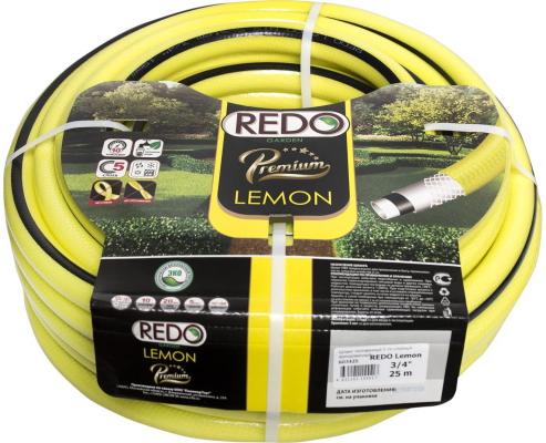 REDO Шланг пятислойный армированный Premium Lemon 3/4 дюйма, 25м 603425