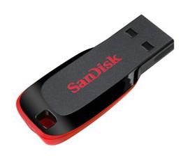 Внешний накопитель 32GB USB Drive <USB 2.0> SanDisk Cruzer Blade SDCZ50032GB35