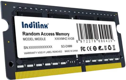 Память Indilinx DDR 5 SO-DIMM 8Gb 4800MHZ (IND-ID5N48SP08X)