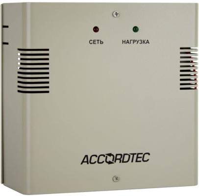 ACCORDTEC ББП-30N Источник вторичного электропитания резервированный 12В 3А, корпус - металл под