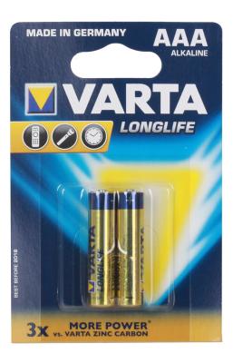 Батарейки Varta Long Life AAA 2 шт